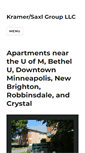 Mobile Screenshot of kramersaxl.com